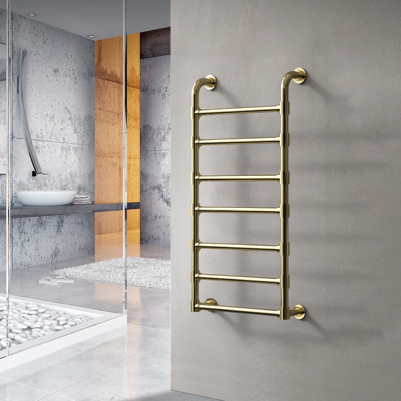 P&Bhusri gold radiator towel rail K05