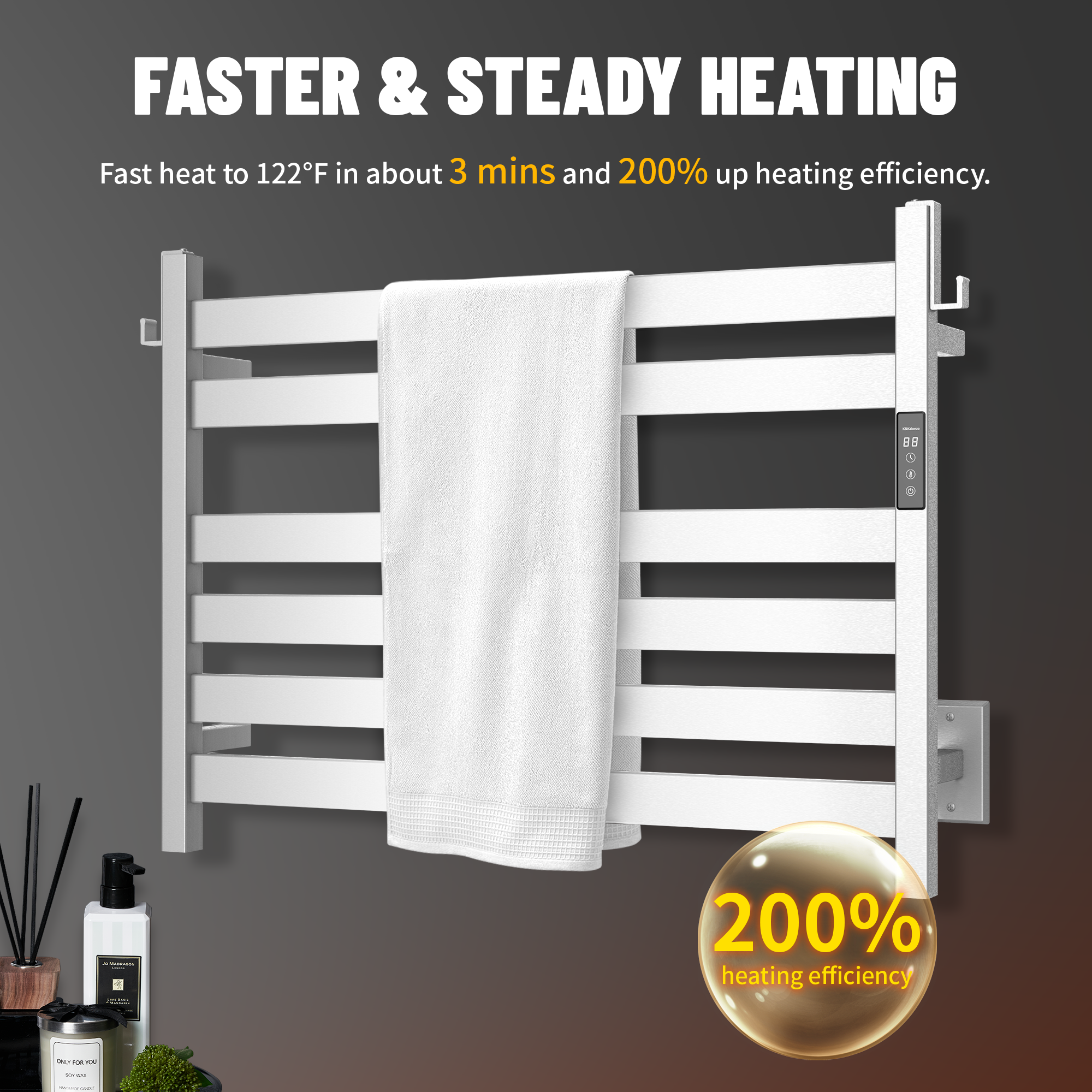 K&KALONZO Electric Towel Warmer KZ-EL18