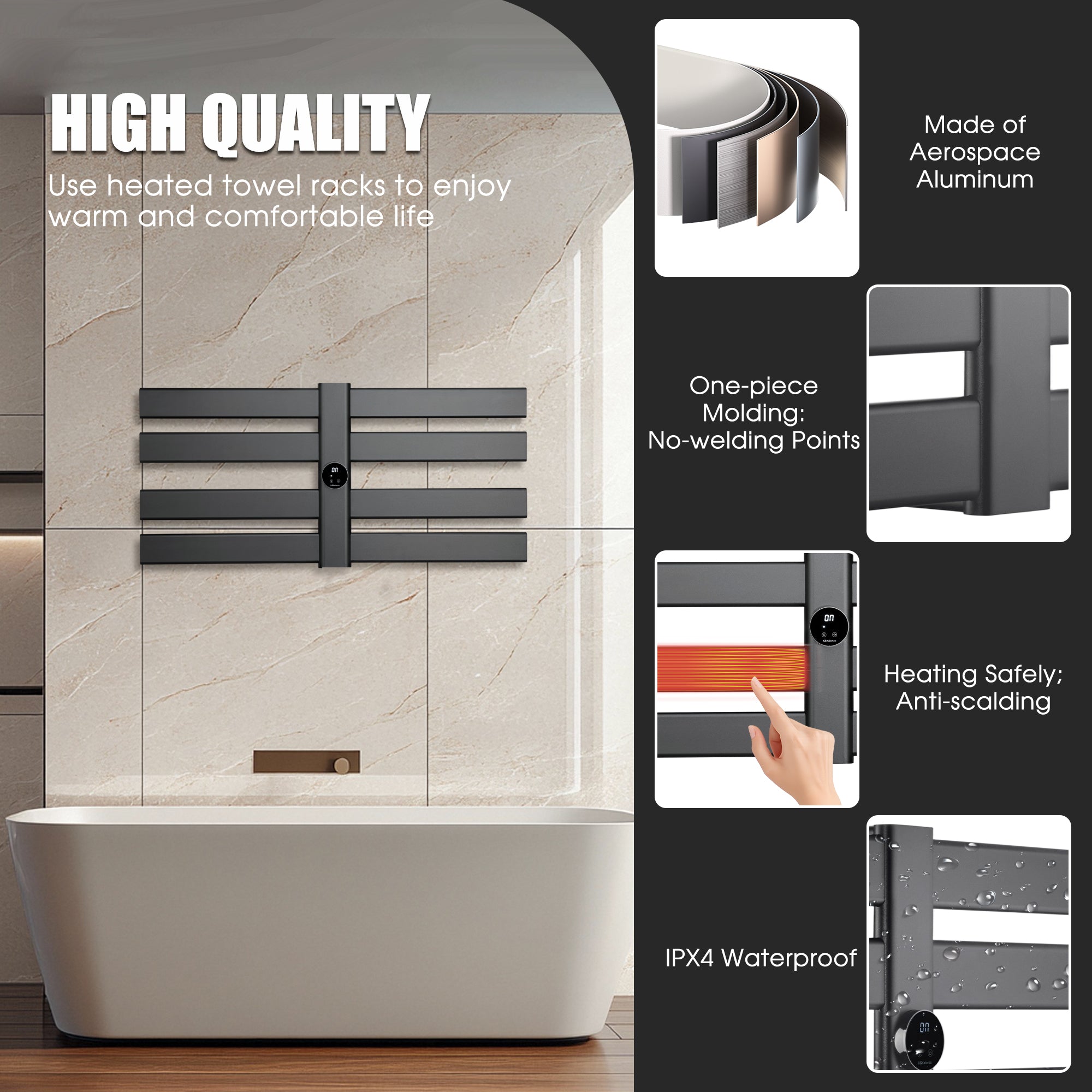 K&KALONZO Electric Towel Warmer KZ-Q