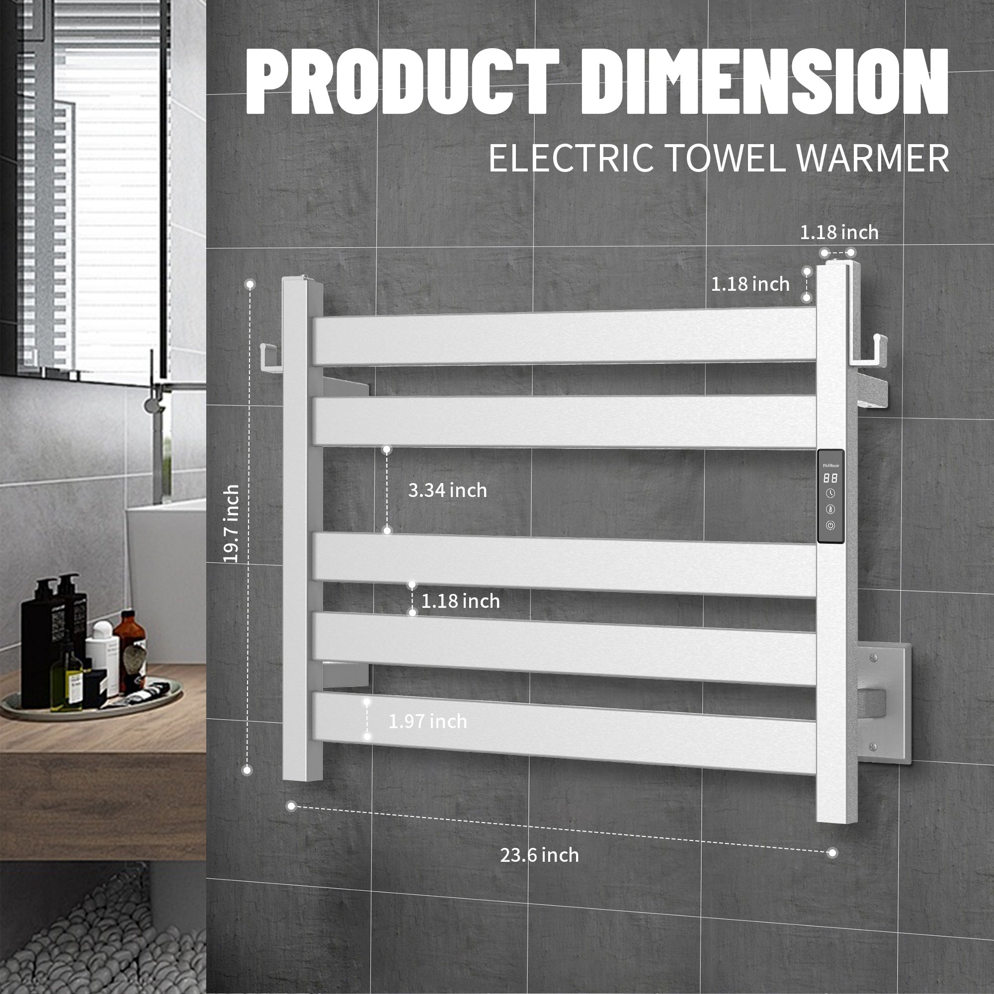 K&KALONZO Electric Towel Warmer KZ-EL18