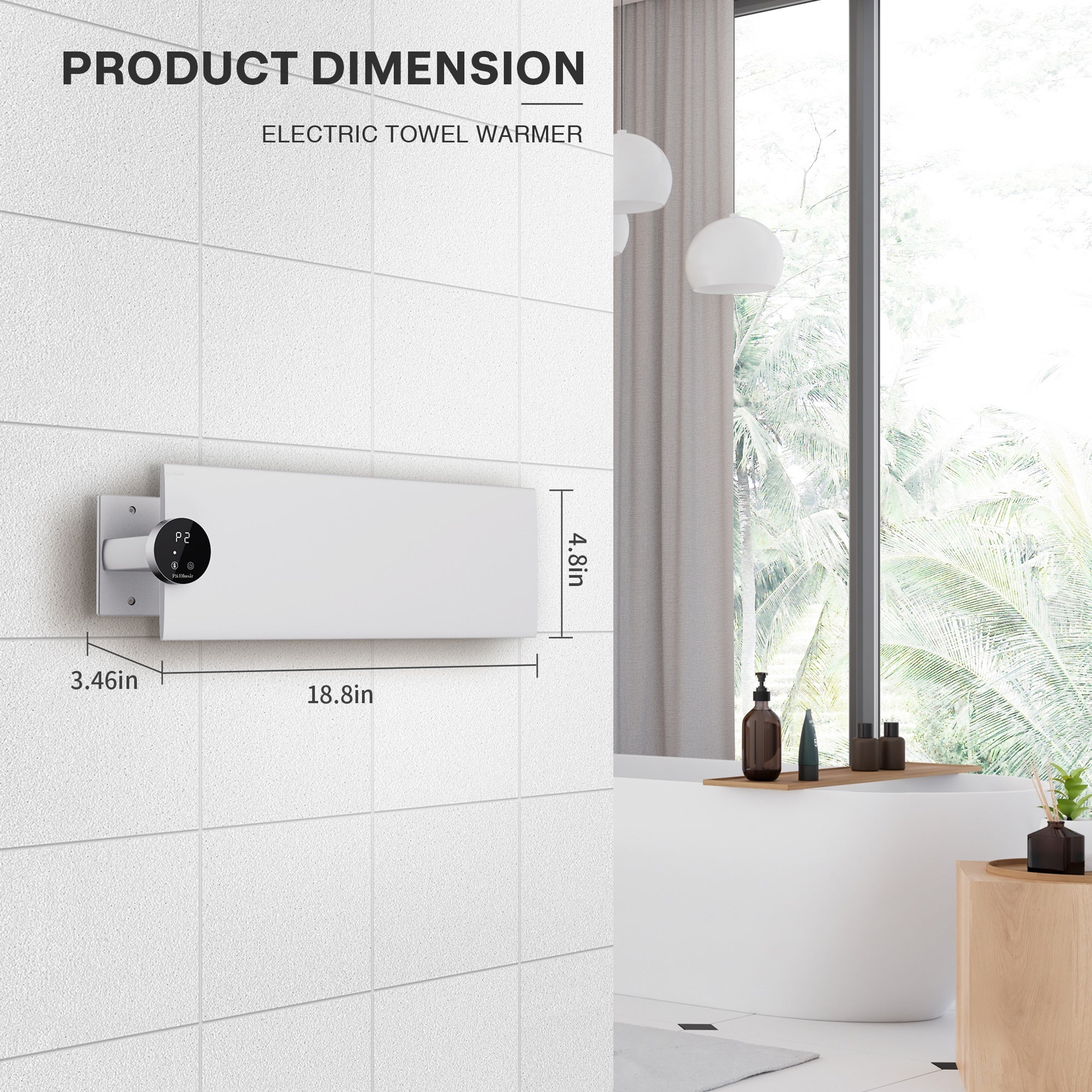 K&KALONZO Electric Towel Warmer KZ-K