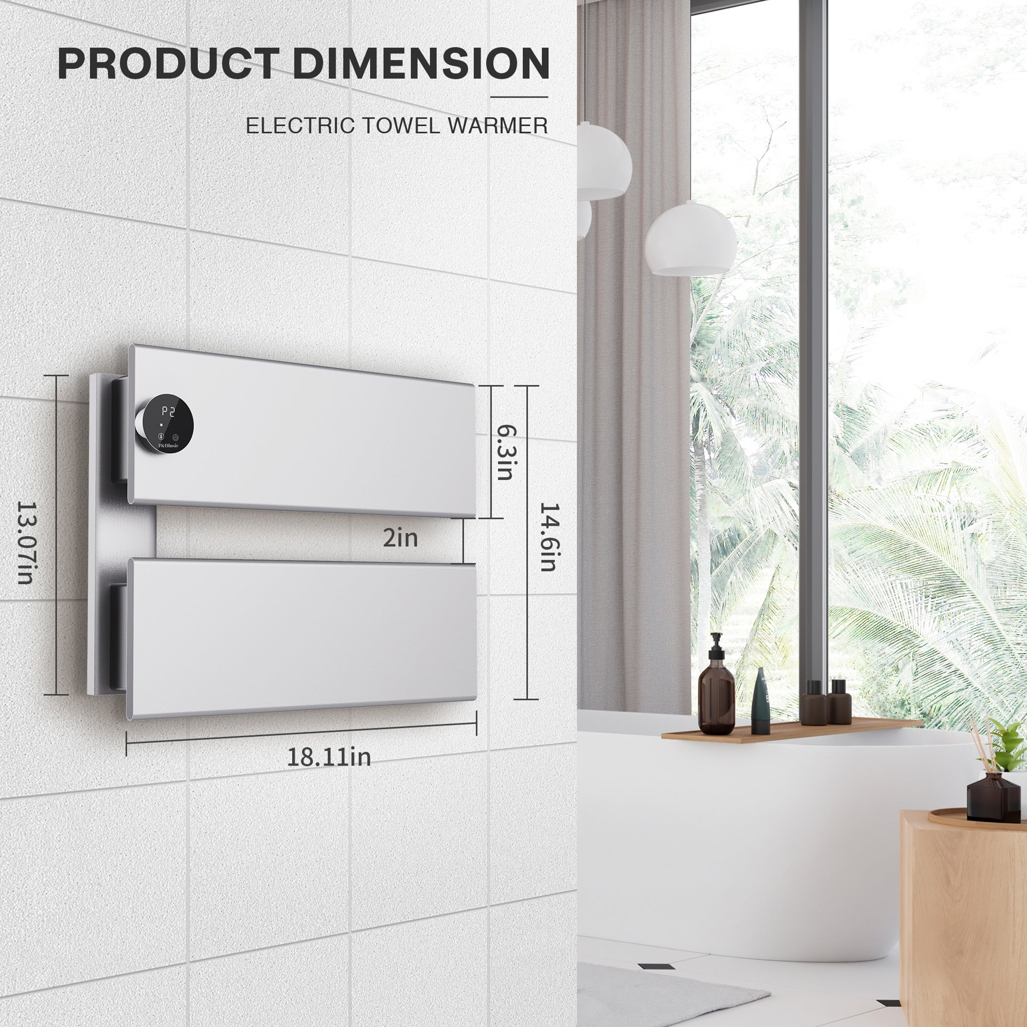 K&KALONZO Electric Towel Warmer KZ-K