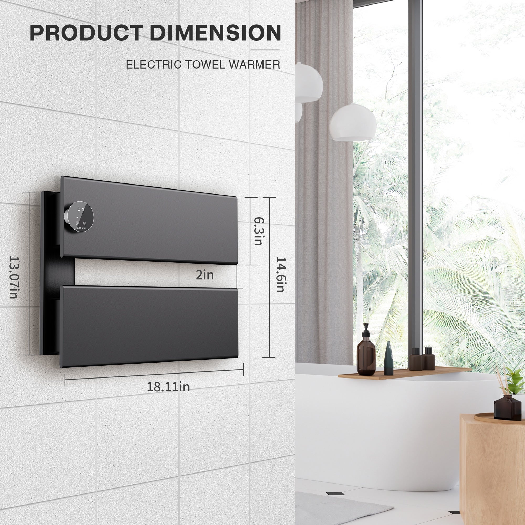 K&KALONZO Electric Towel Warmer KZ-K