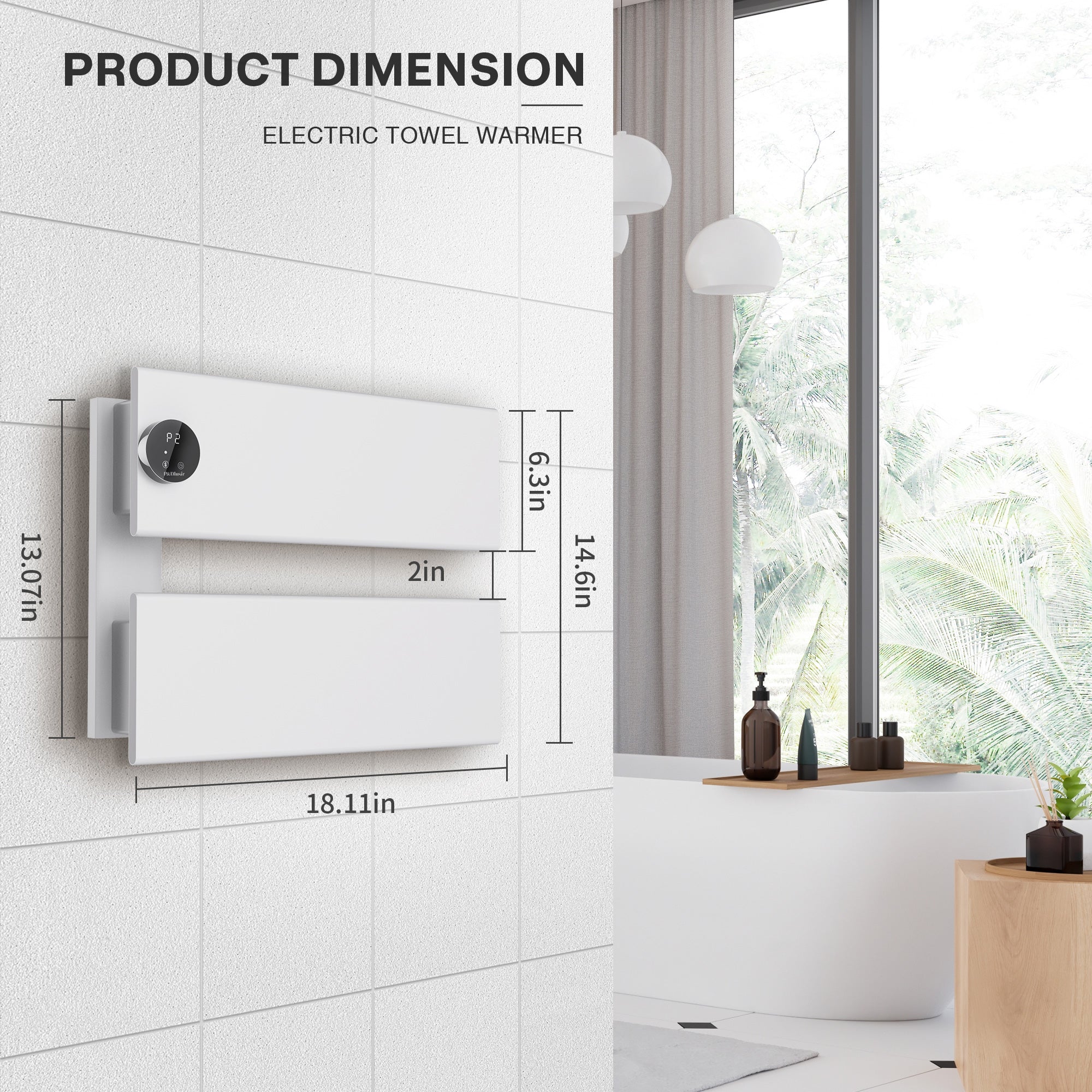 K&KALONZO Electric Towel Warmer KZ-K