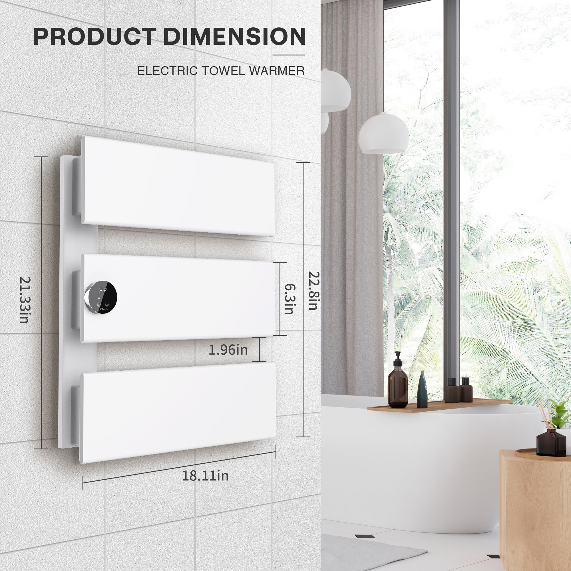 K&KALONZO Electric Towel Warmer KZ-K