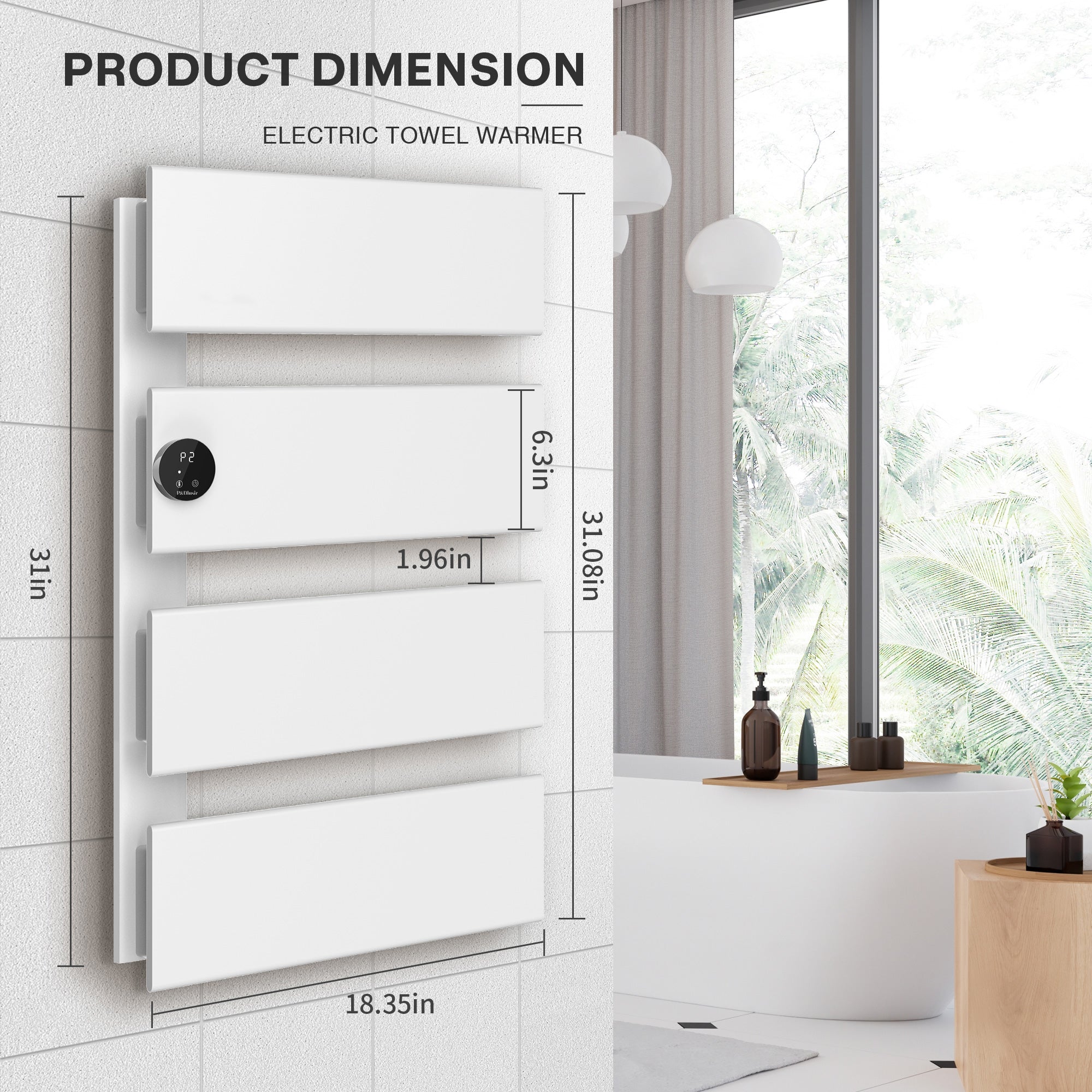 K&KALONZO Electric Towel Warmer KZ-K