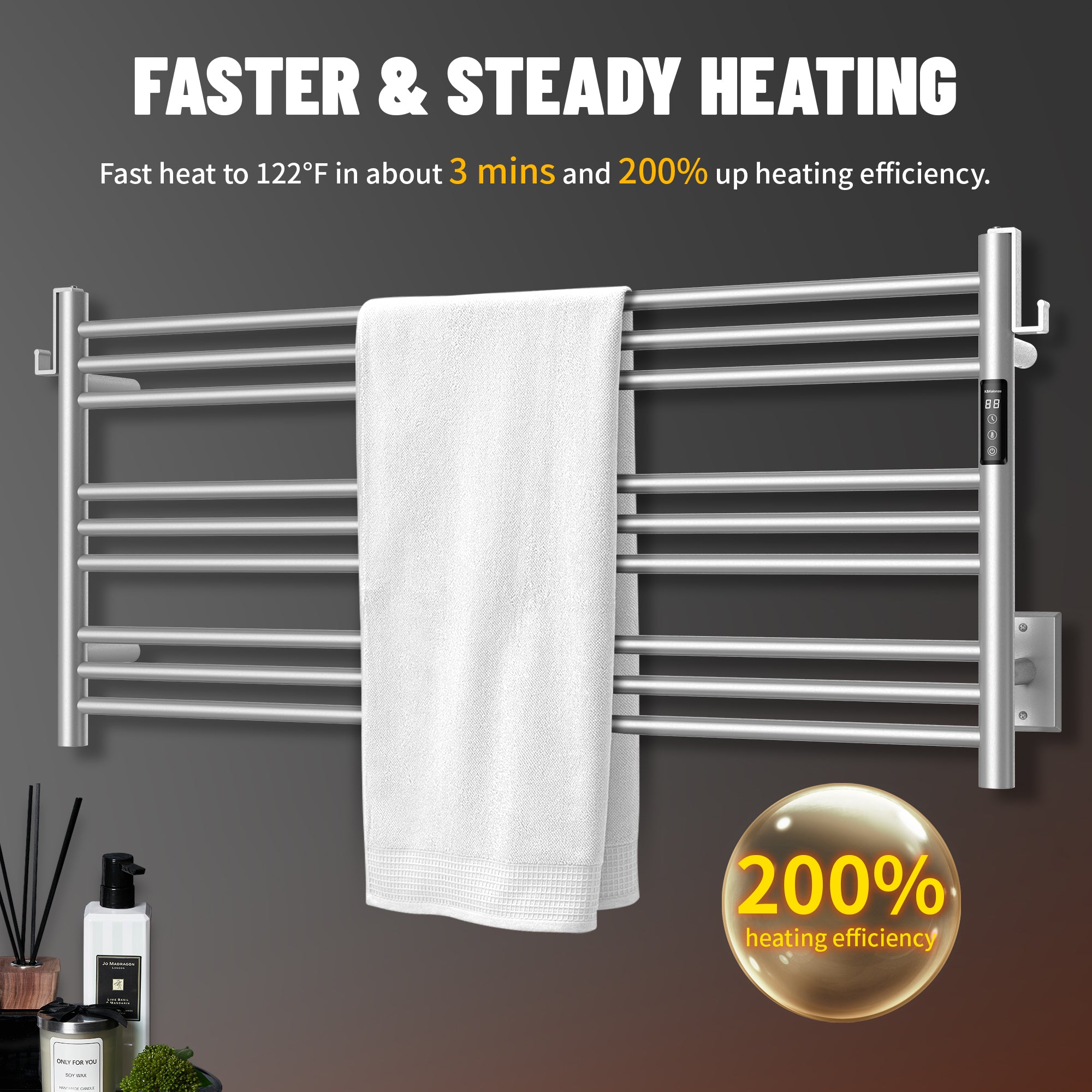 K&KALONZO Electric Towel Warmer KZ-EL13