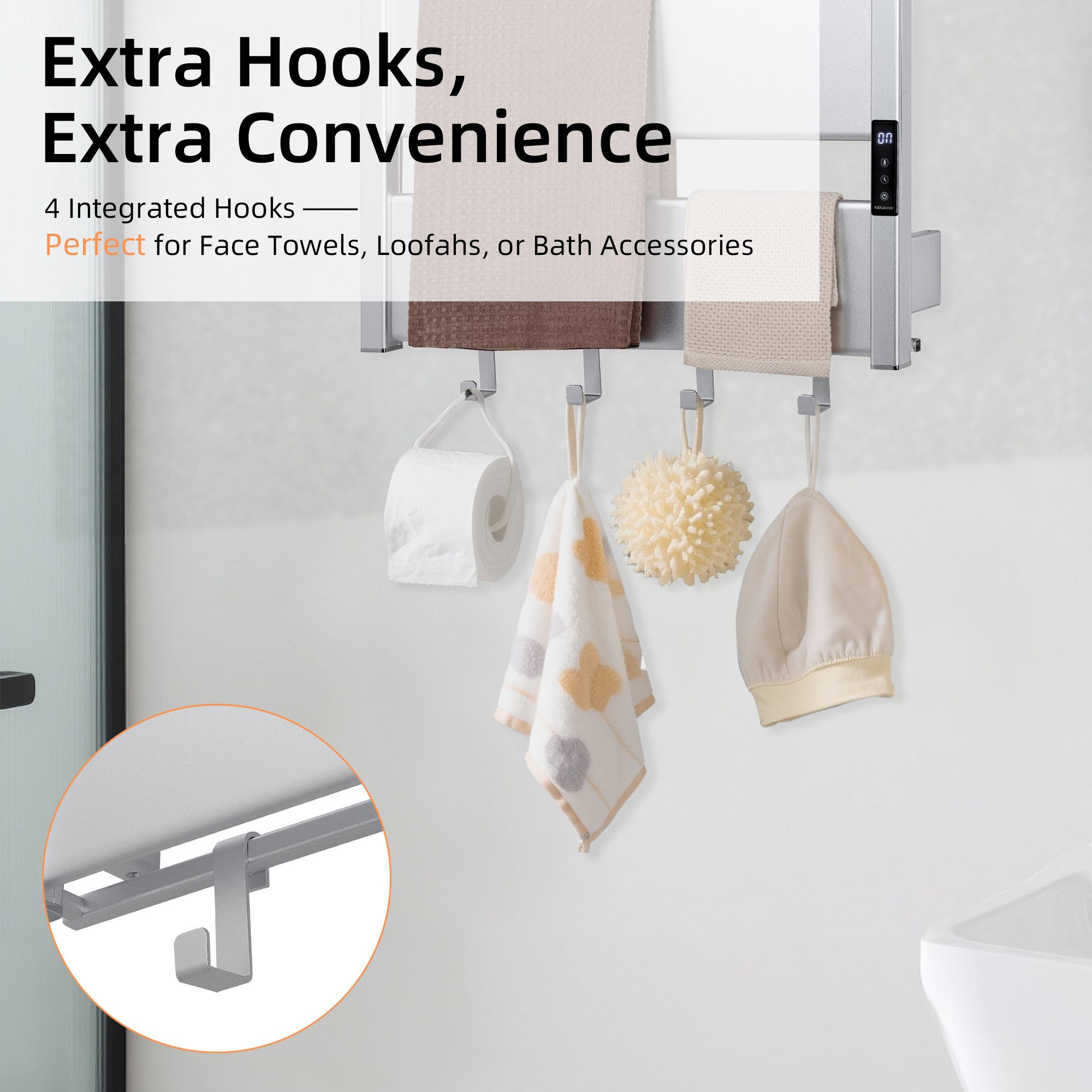 K&KALONZO Electric Towel Warmer KZ-H