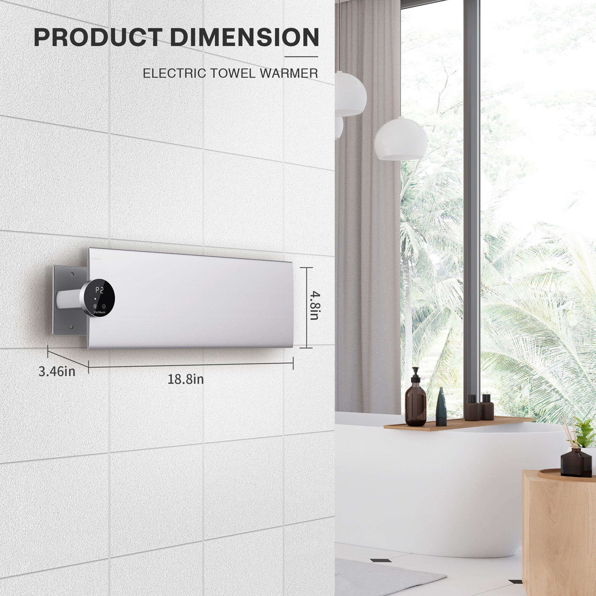 K&KALONZO Electric Towel Warmer KZ-K