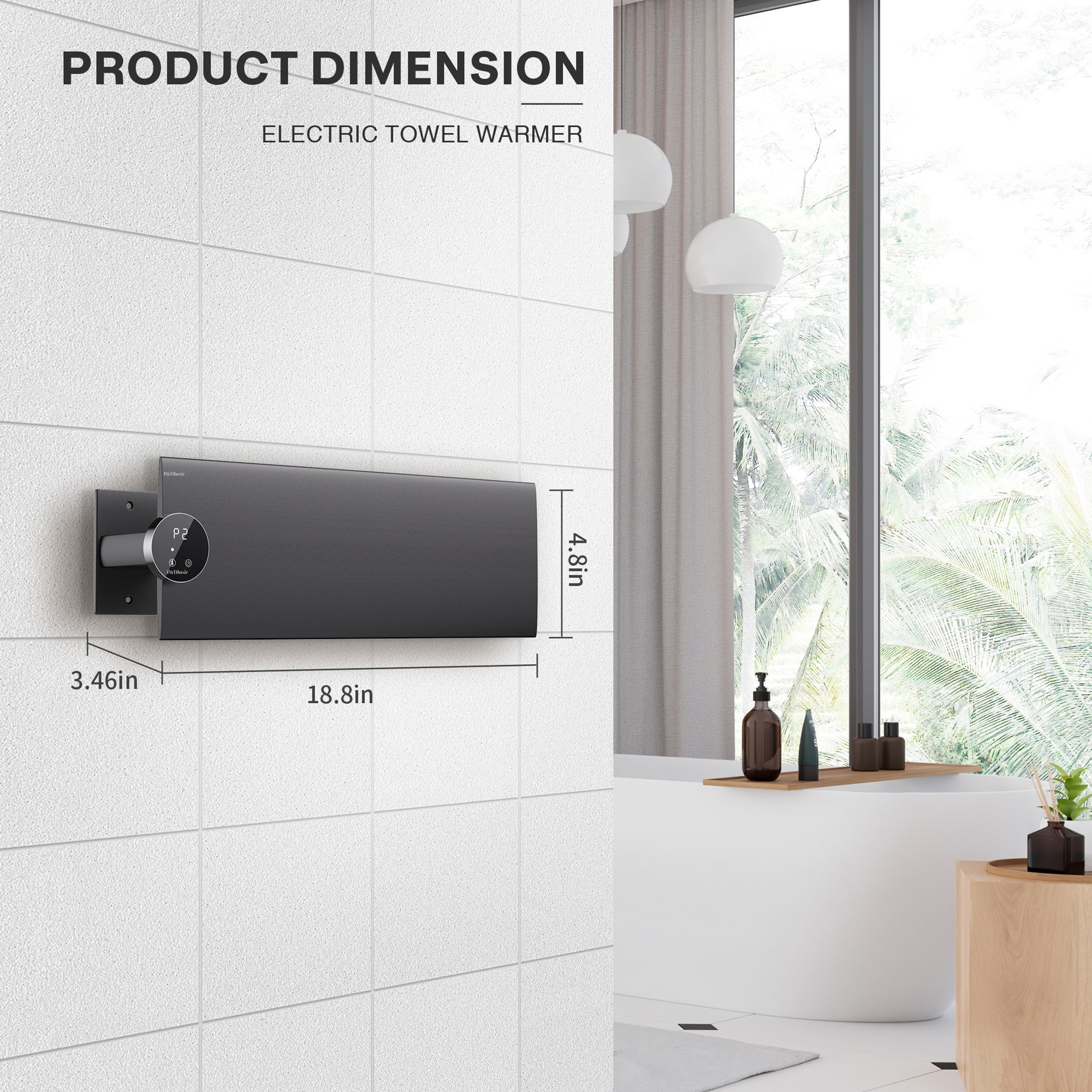 K&KALONZO Electric Towel Warmer KZ-K