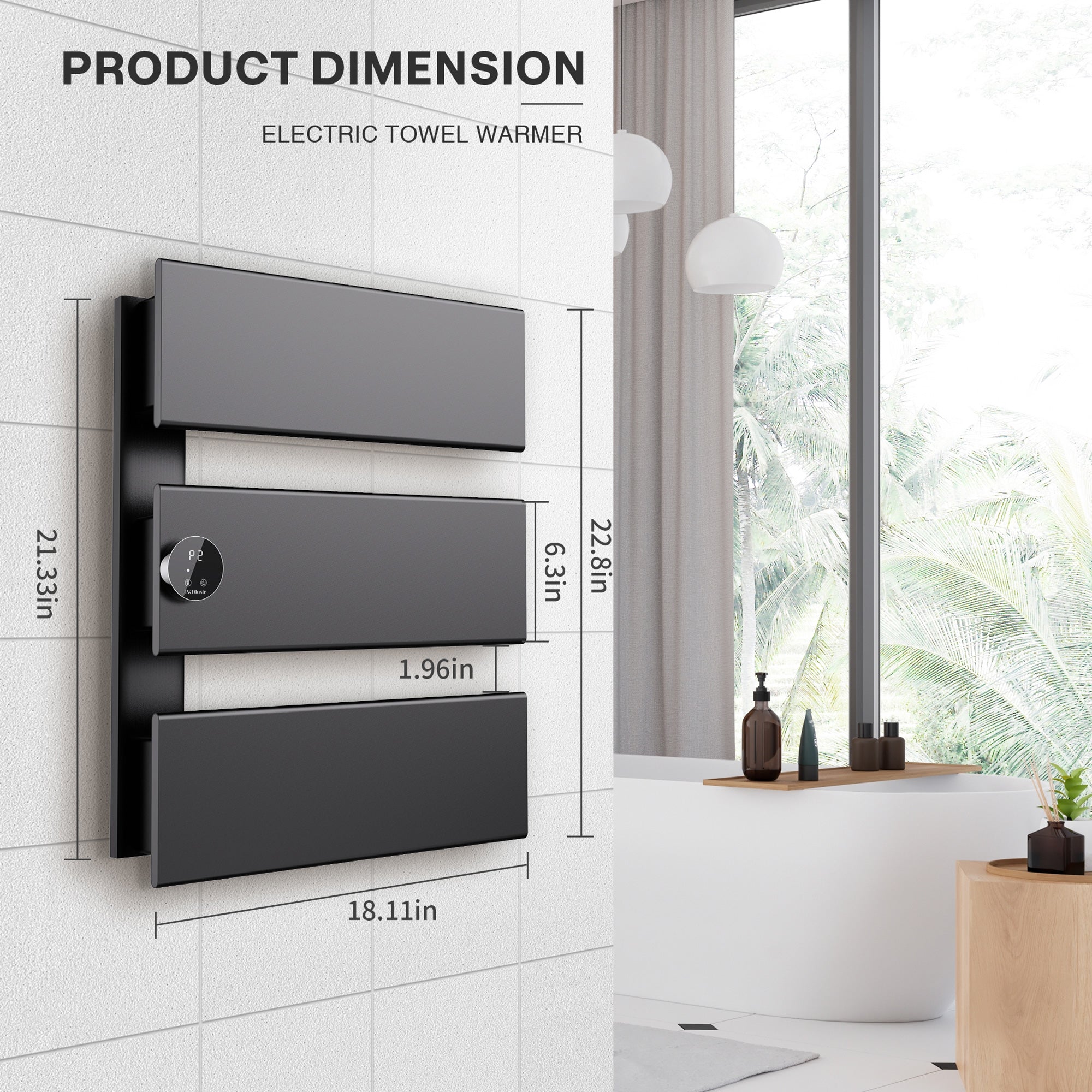 K&KALONZO Electric Towel Warmer KZ-K