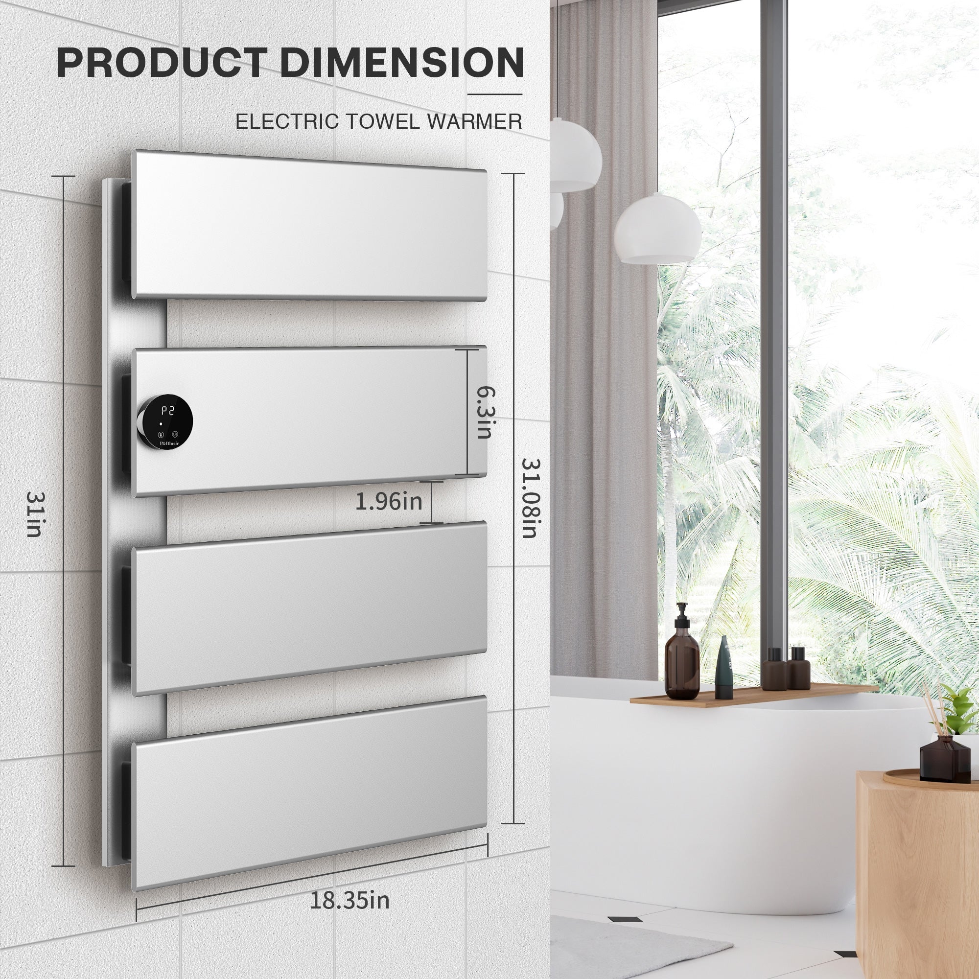 K&KALONZO Electric Towel Warmer KZ-K