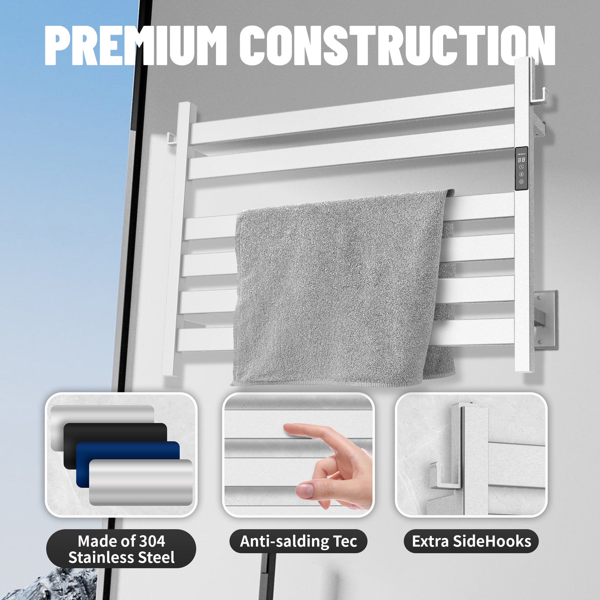 K&KALONZO Electric Towel Warmer KZ-EL18