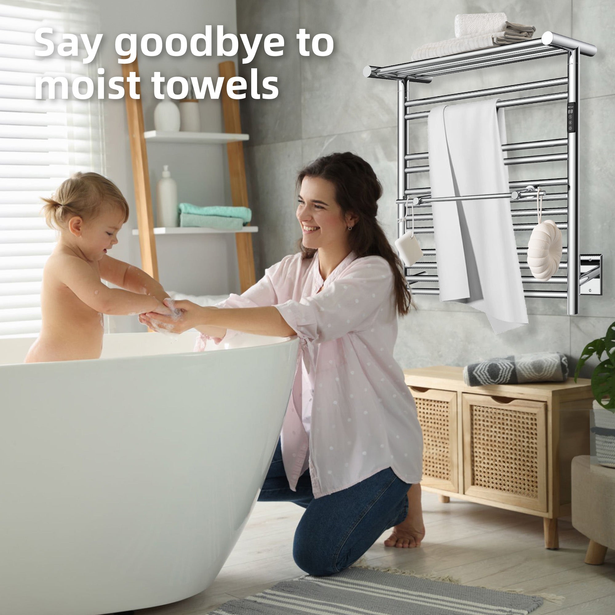 P&Dlusir  Electric Towel Rack PD-E201T