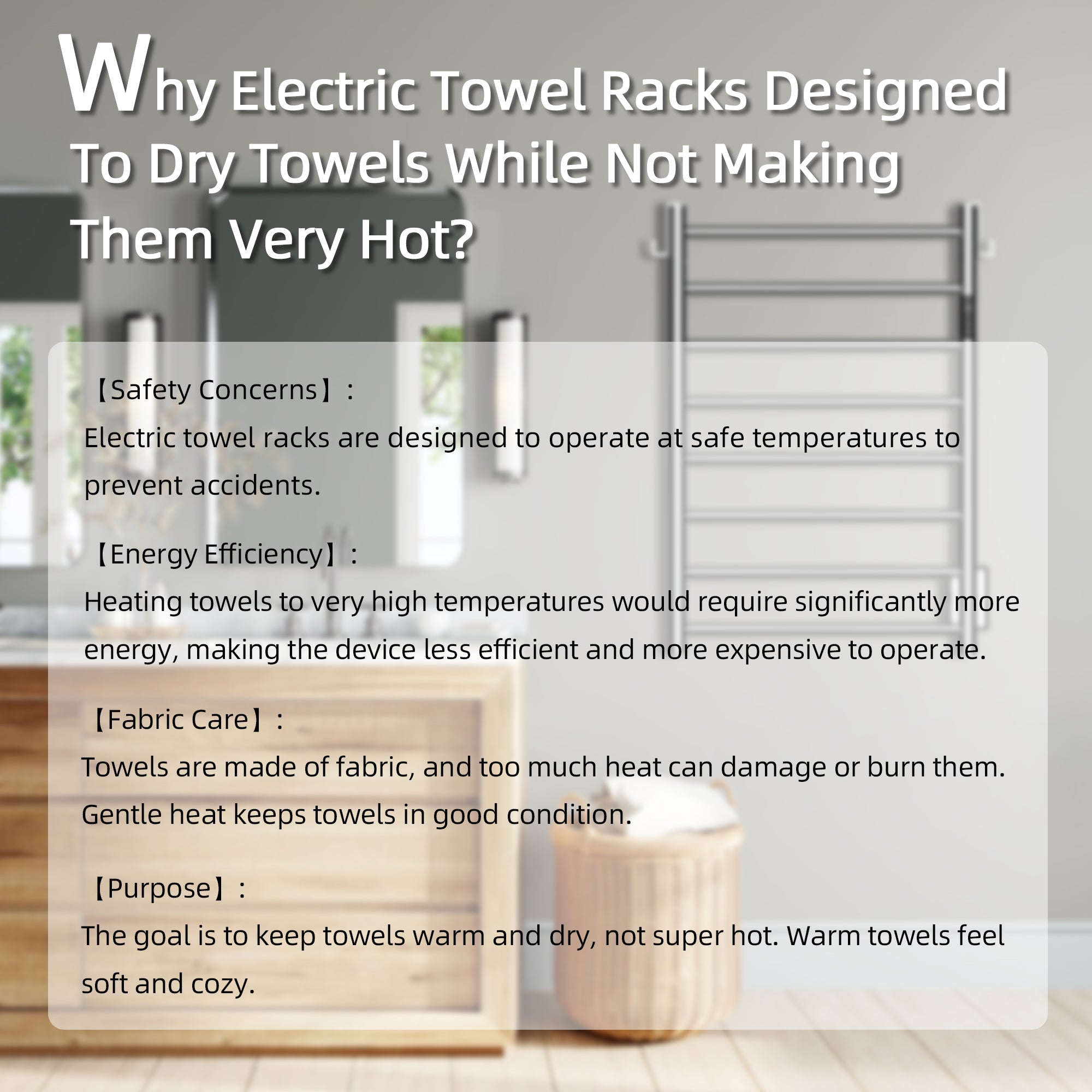 P&Dlusir  Electric Towel Rack PD-EL13